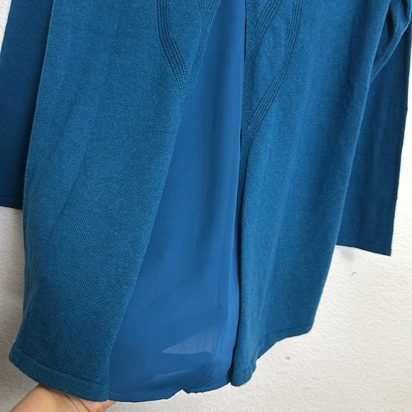 Soft Surroundings Women’s Size Large Sirena Wool Alpaca Scoopneck Tunic Top - Picture 6 of 12